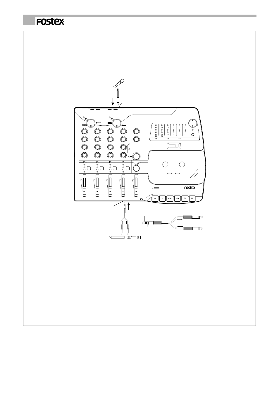 Model x-34 owner’s manual, Tip (return) ring (send) | Fostex X-34 User Manual | Page 26 / 30