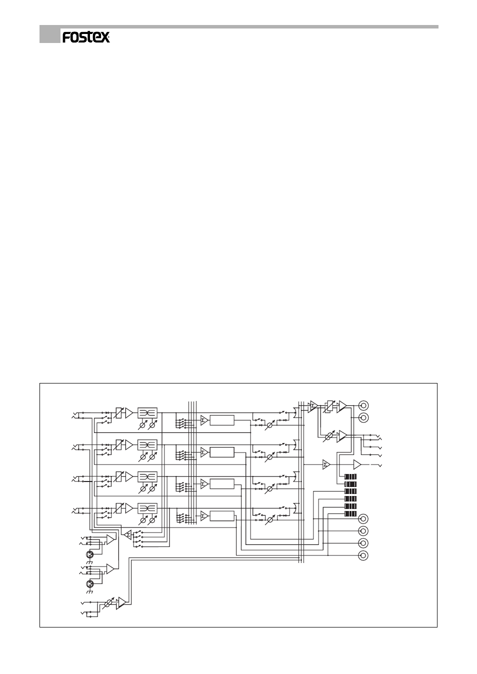 Maintenance, Block diagram, Cleaning the exterior | Model x-34 owner’s manual, For normal cleaning, use a soft dry cloth, Record/playback head, Capstan and pinch roller | Fostex X-34 User Manual | Page 28 / 30