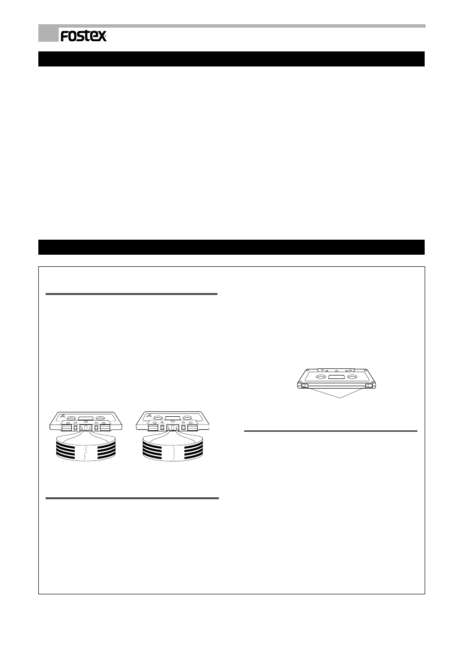 Cautions for using the x-34, Before using the x-34 | Fostex X-34 User Manual | Page 4 / 30