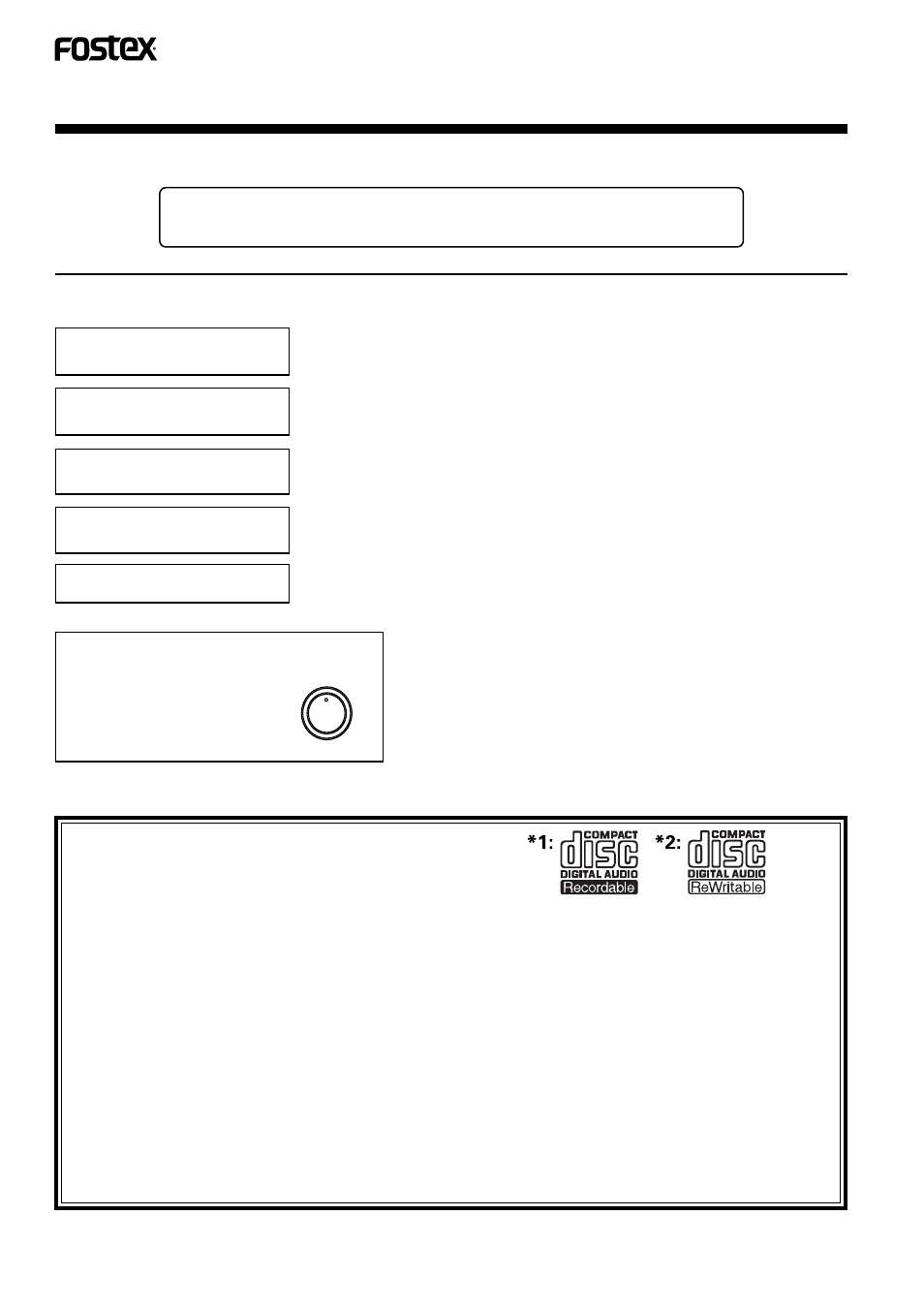 Mode of recording, Caution, Automatic finalization recording | Fostex CR300 User Manual | Page 16 / 48