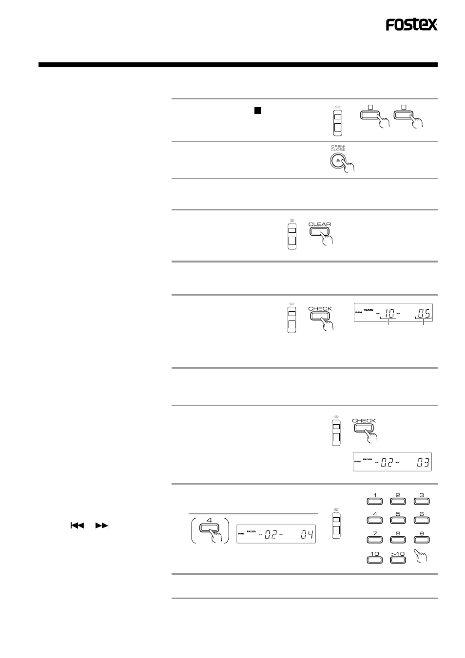 Fostex CR300 User Manual | Page 39 / 48