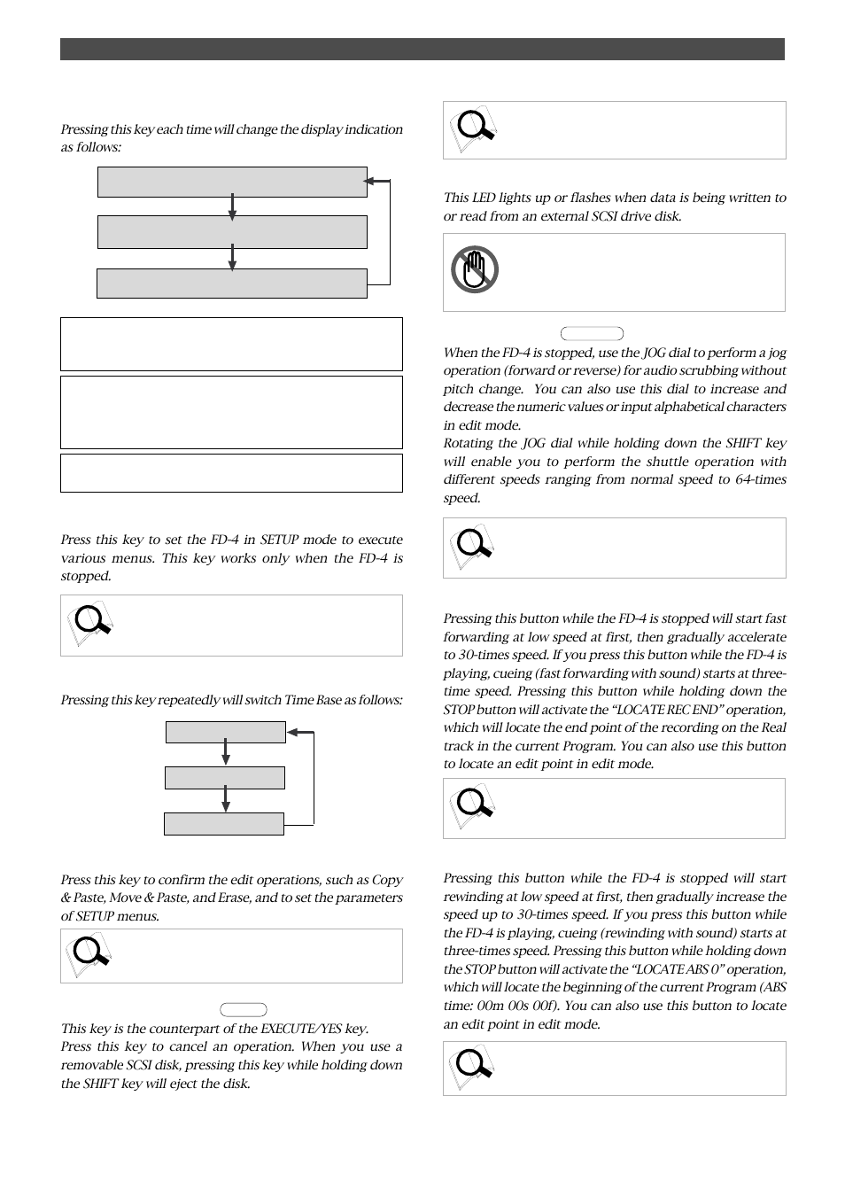 Fostex FD-4 User Manual | Page 13 / 100