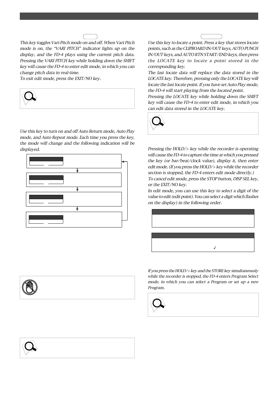 Fostex FD-4 User Manual | Page 15 / 100