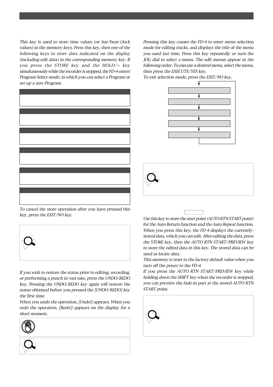 Fostex FD-4 User Manual | Page 16 / 100