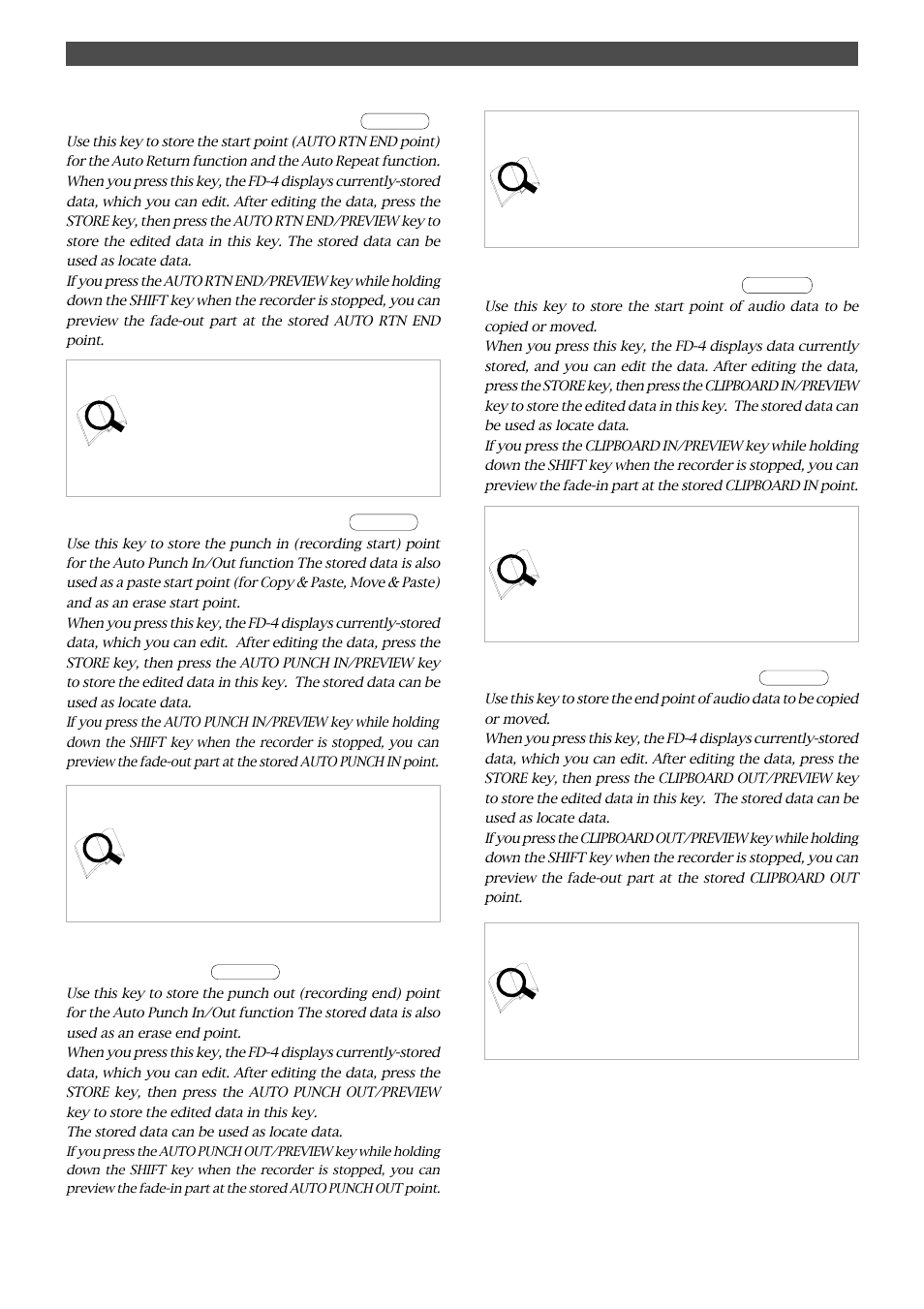 Fostex FD-4 User Manual | Page 17 / 100