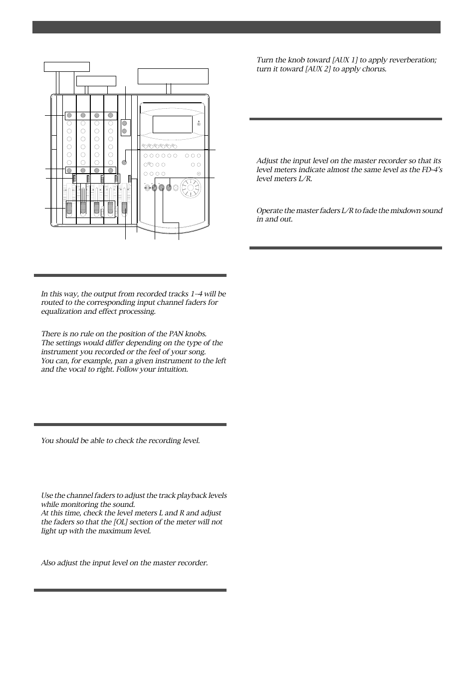 Fostex FD-4 User Manual | Page 35 / 100