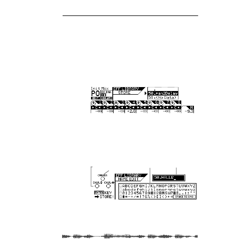 Storing effects programs | Fostex VM200 User Manual | Page 135 / 234