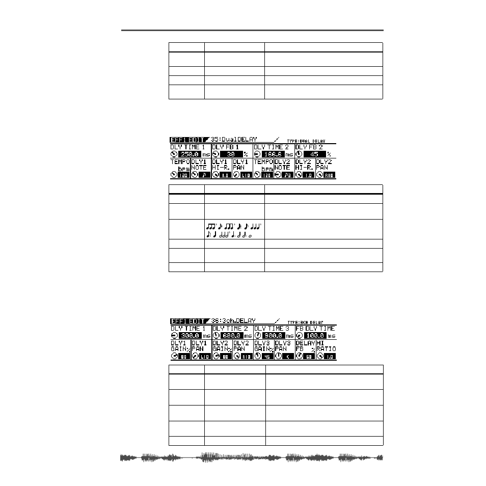 Dual_delay (35), 3ch_delay (36) | Fostex VM200 User Manual | Page 141 / 234