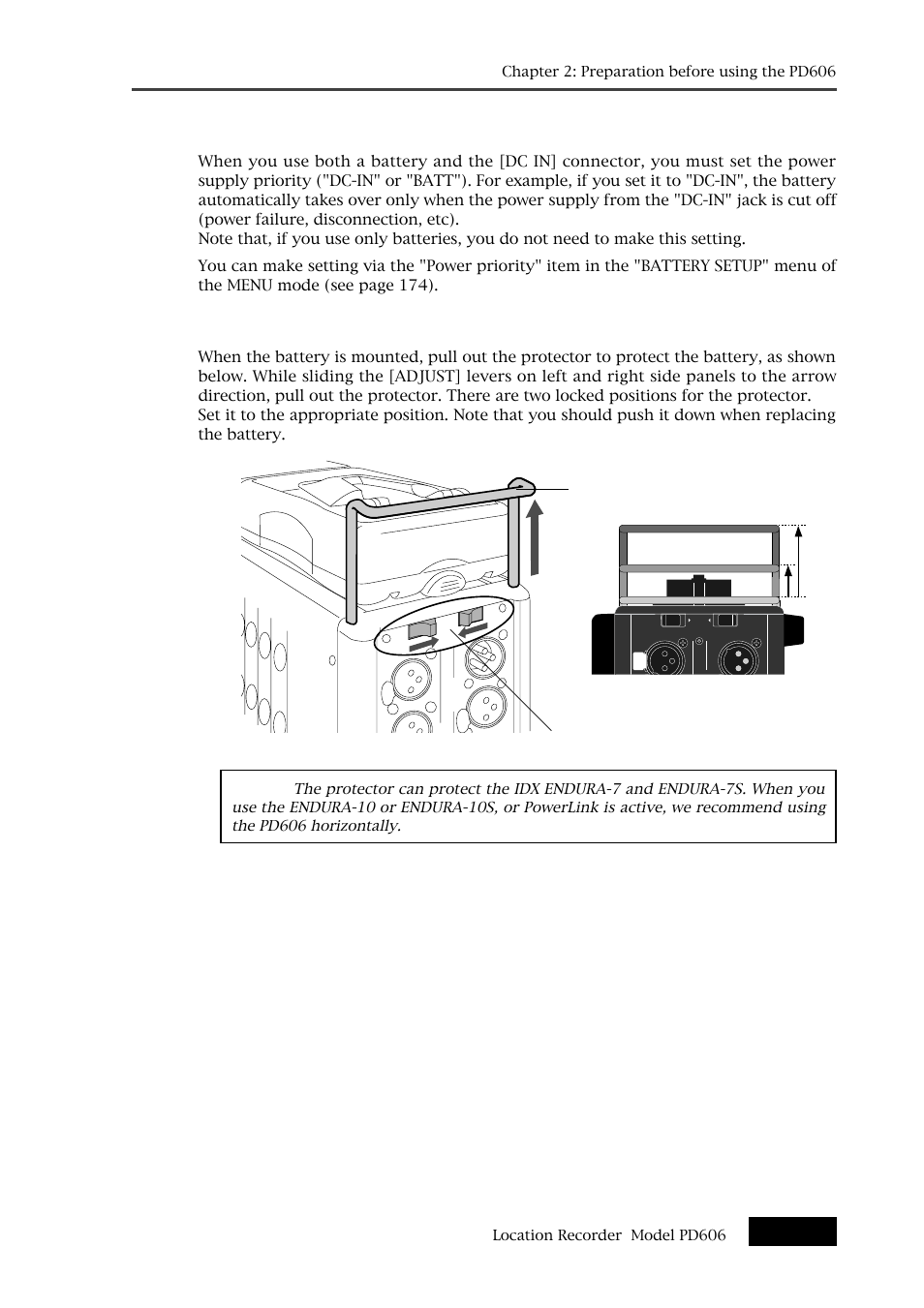 Protector adjustment | Fostex PD606 User Manual | Page 25 / 226