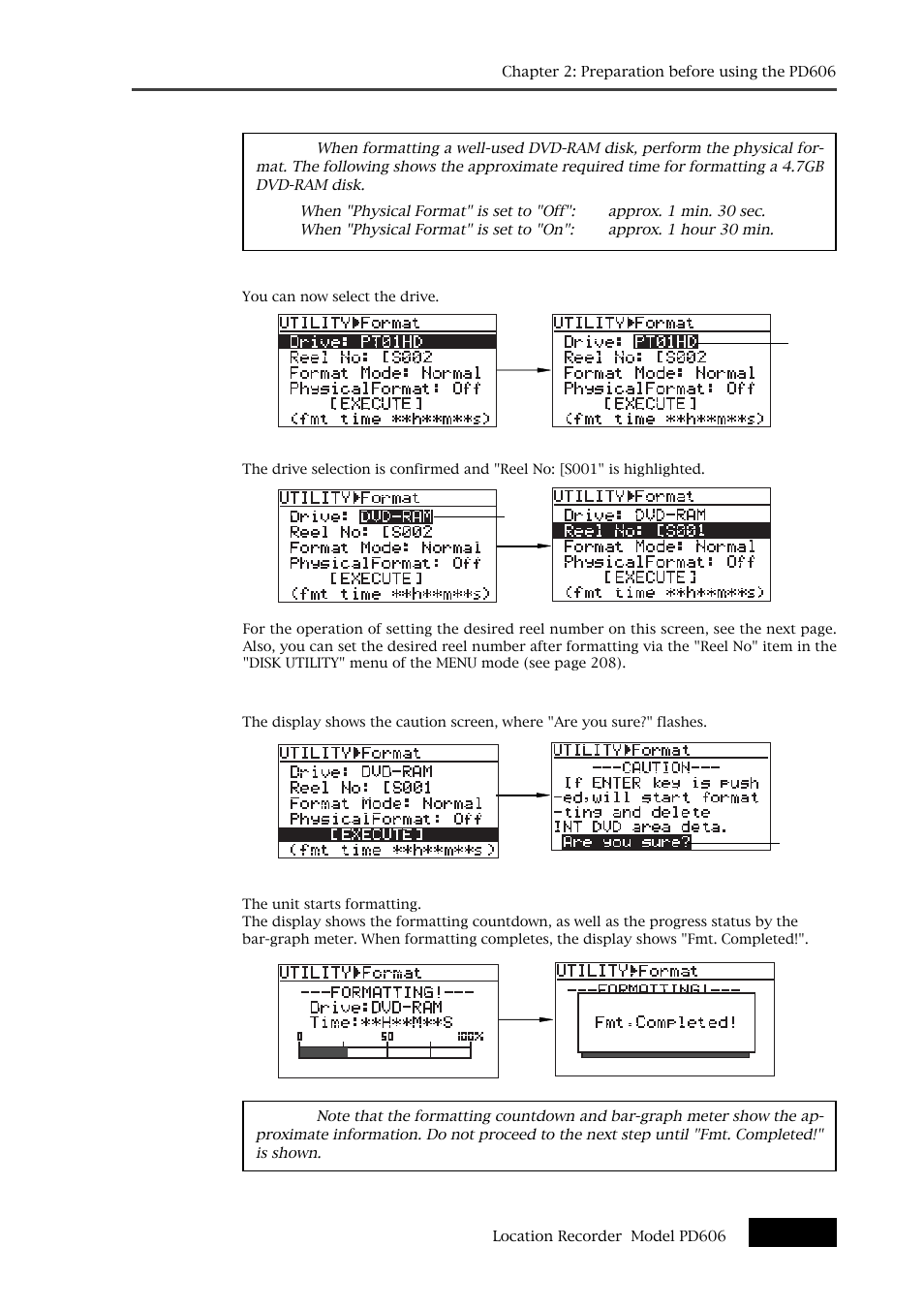 Fostex PD606 User Manual | Page 35 / 226