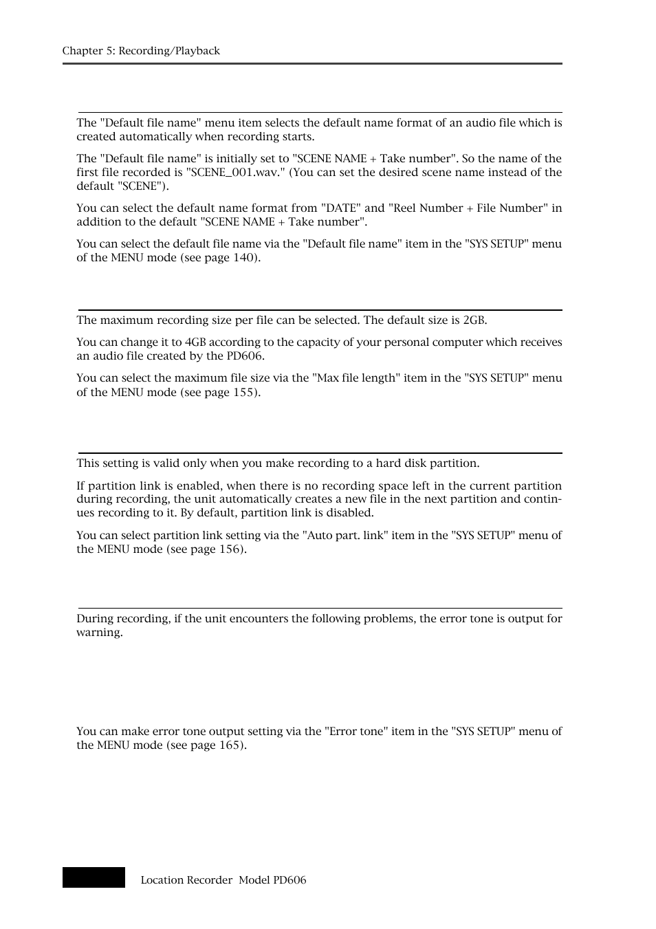 Fostex PD606 User Manual | Page 78 / 226