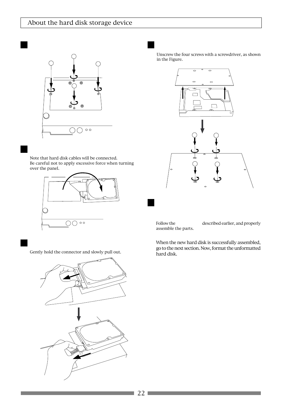 22 about the hard disk storage device | Fostex VF80 User Manual | Page 22 / 144