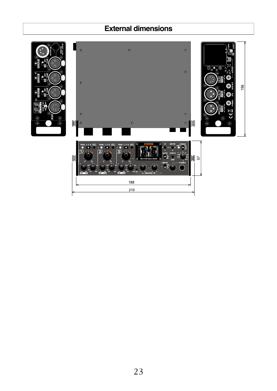 Fostex FM-3 User Manual | Page 23 / 27
