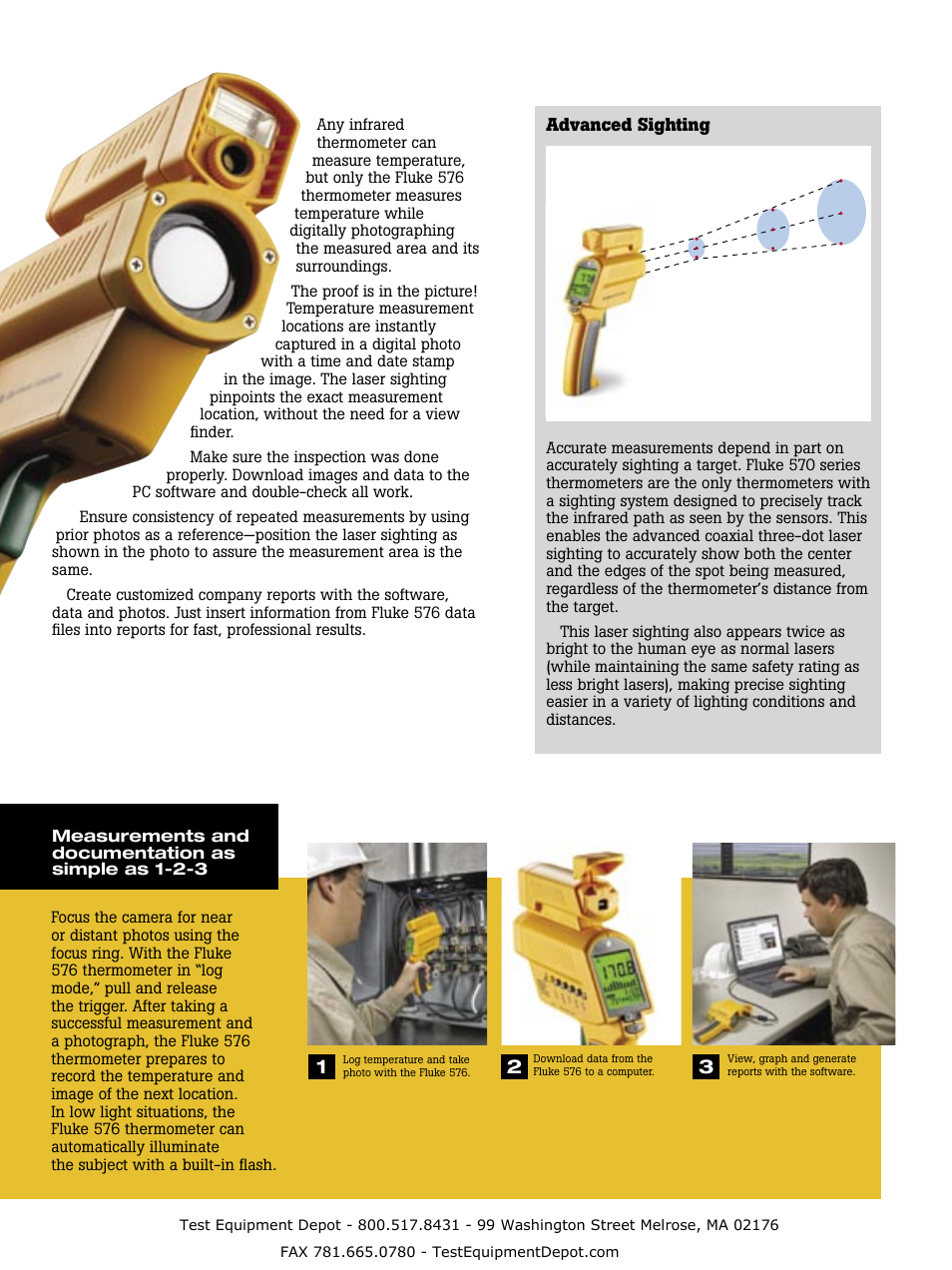 Fluke 576 User Manual | Page 2 / 4