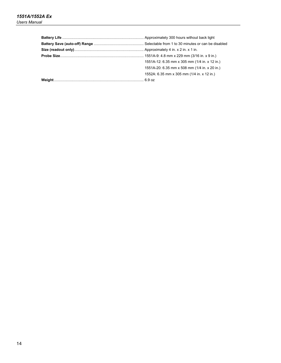 Fluke STIK 1551A EX User Manual | Page 22 / 22
