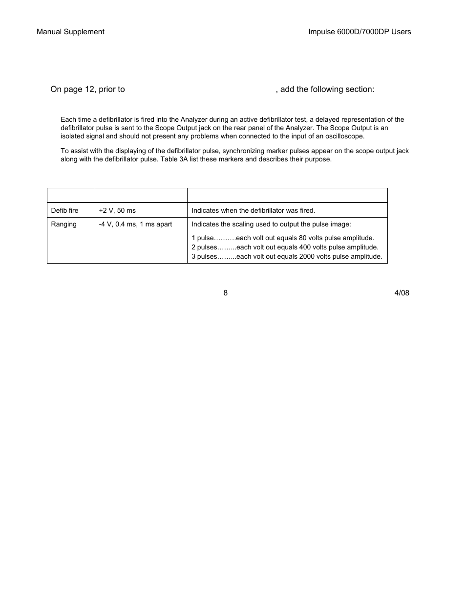 Change #2 | Fluke IMPULSE 7000DP User Manual | Page 9 / 11
