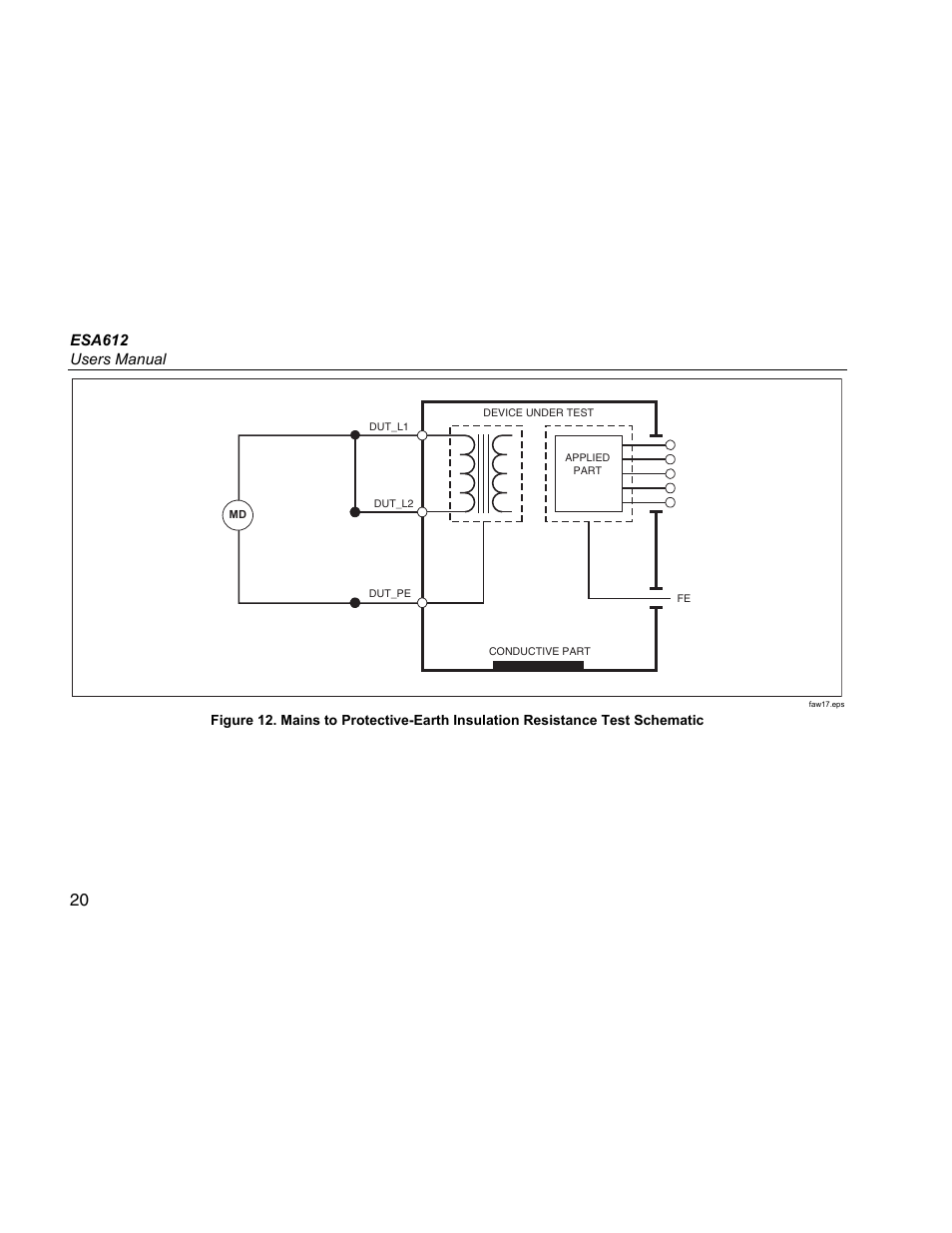 Esa612 users manual | Fluke ESA612 User Manual | Page 34 / 78