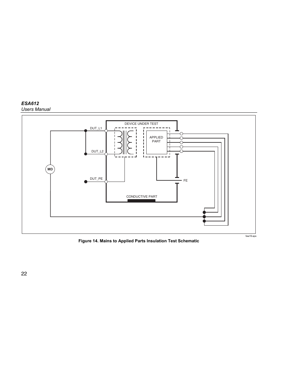 Esa612 users manual | Fluke ESA612 User Manual | Page 36 / 78