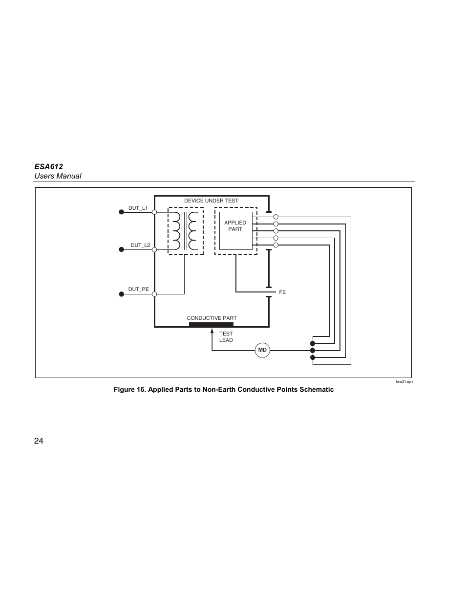 Esa612 users manual | Fluke ESA612 User Manual | Page 38 / 78