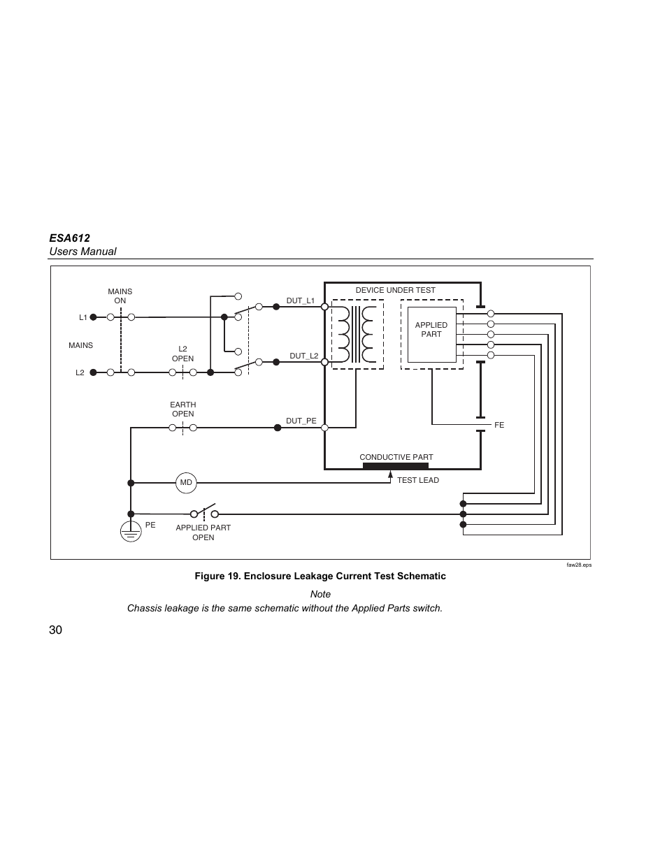 Esa612 users manual | Fluke ESA612 User Manual | Page 44 / 78