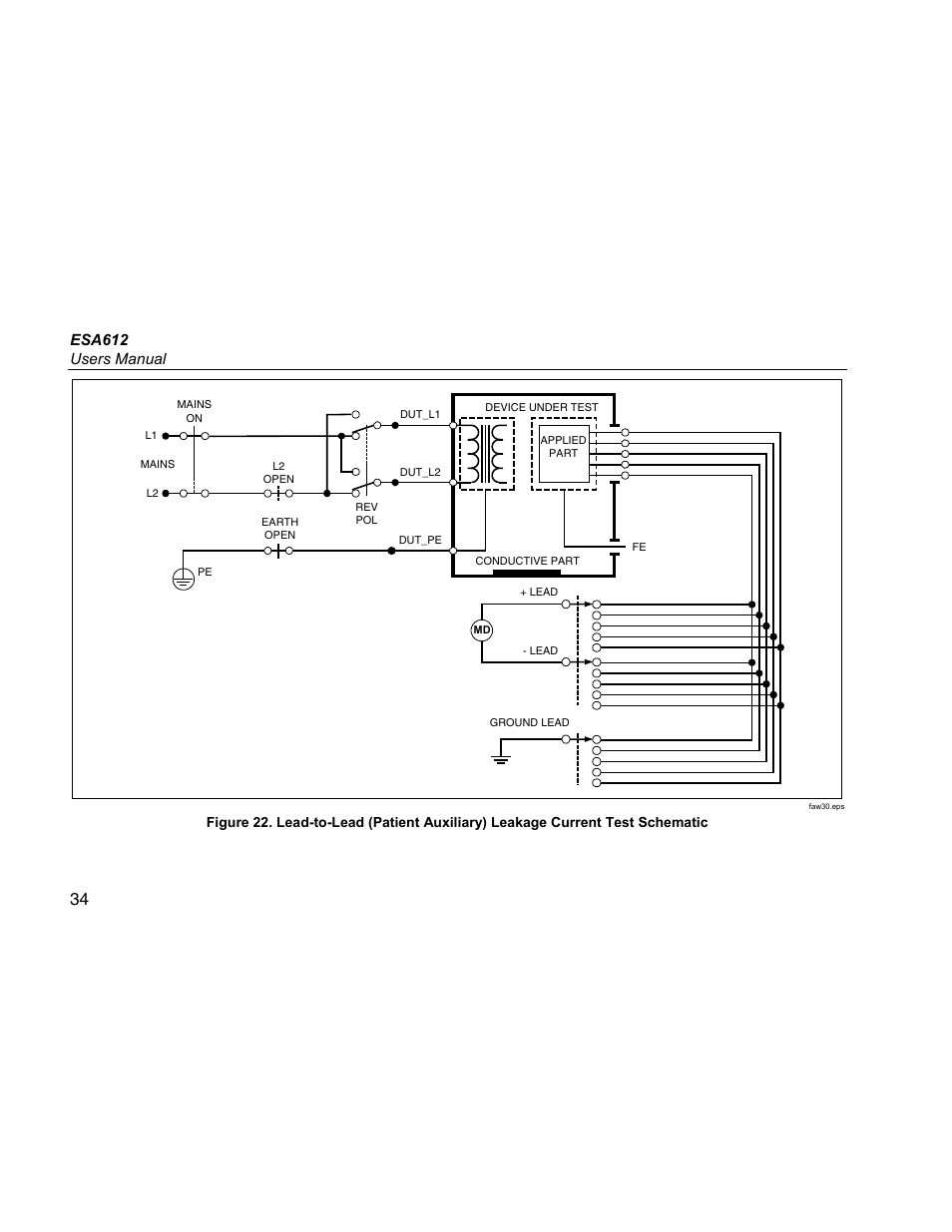 Esa612 users manual | Fluke ESA612 User Manual | Page 48 / 78