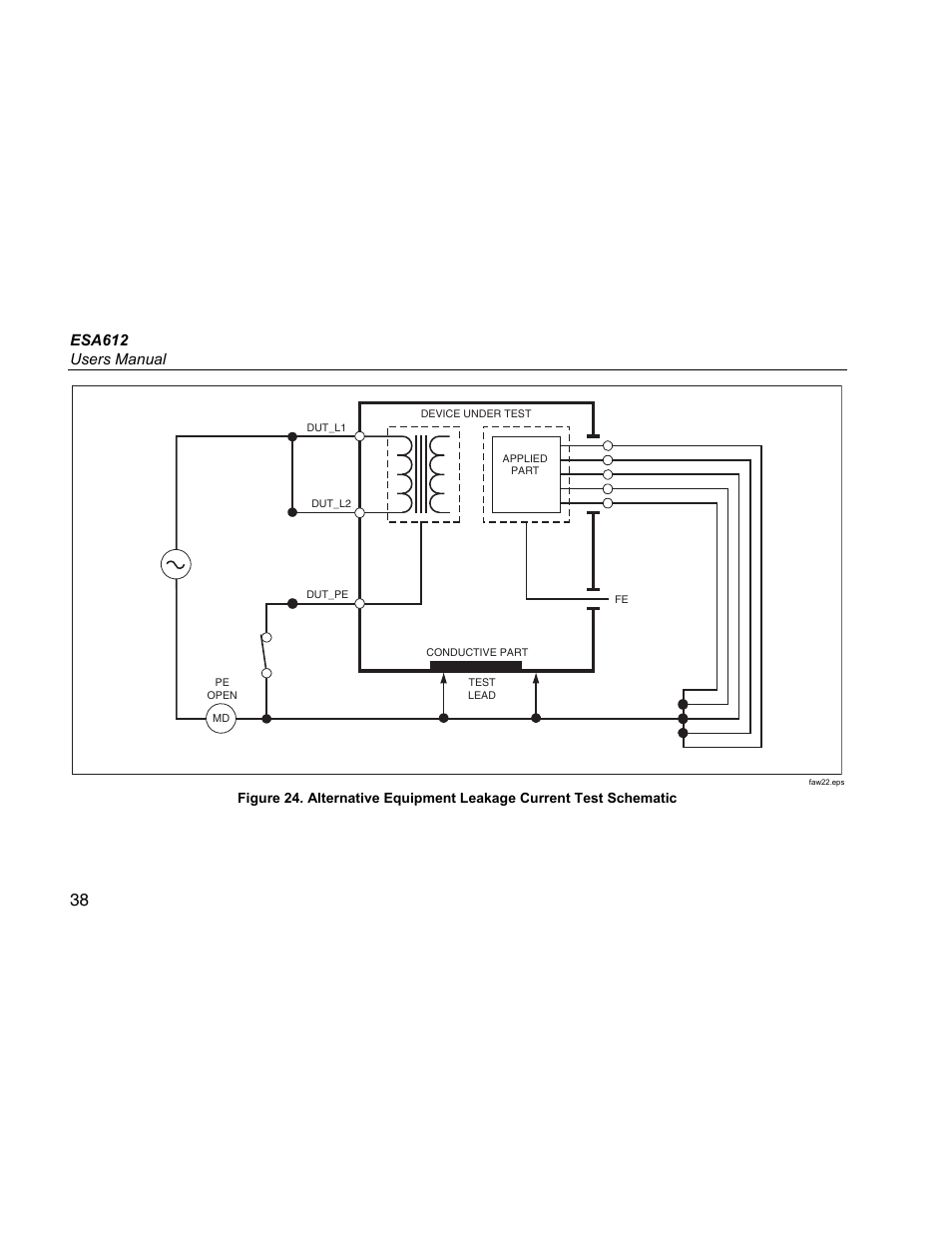 Esa612 users manual | Fluke ESA612 User Manual | Page 52 / 78