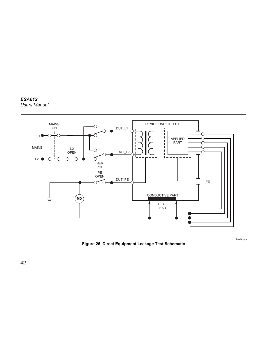 Esa612 users manual | Fluke ESA612 User Manual | Page 56 / 78
