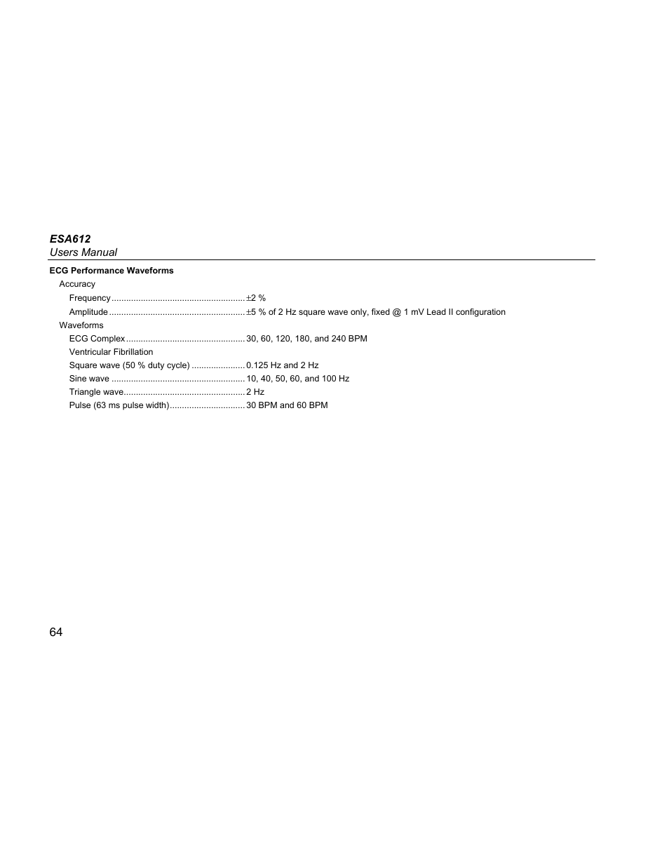 Fluke ESA612 User Manual | Page 78 / 78