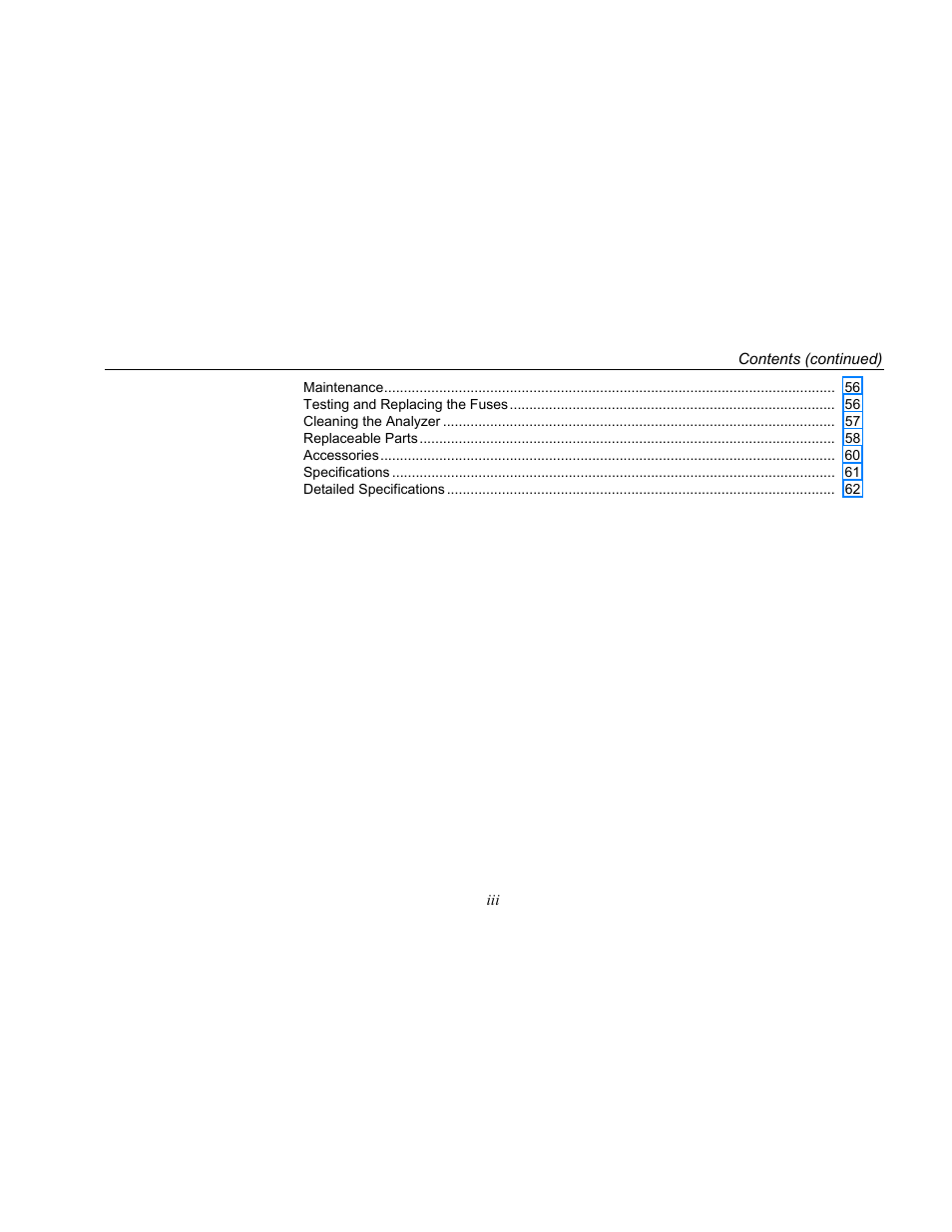 Fluke ESA612 User Manual | Page 9 / 78