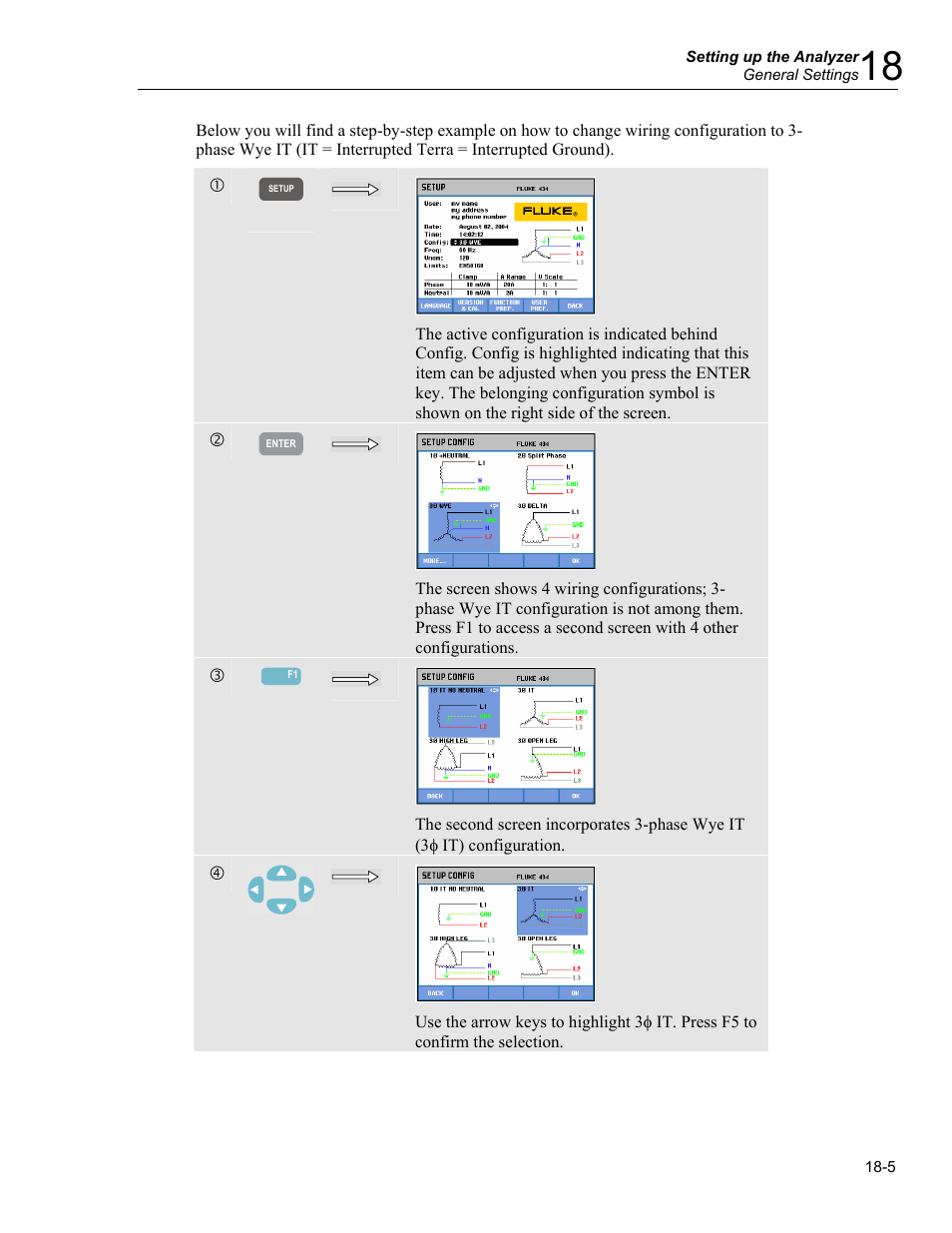 Fluke 434 User Manual | Page 83 / 122