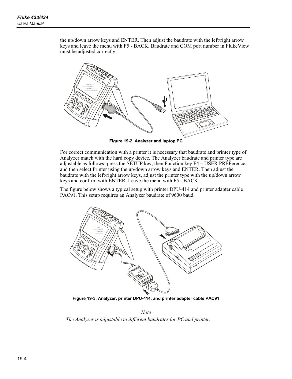 Fluke 434 User Manual | Page 98 / 122