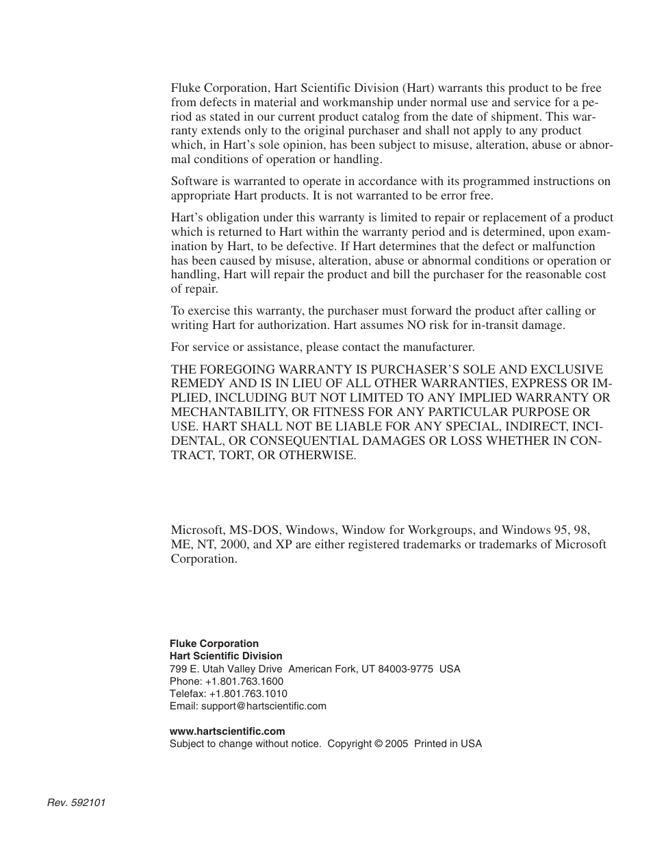 Fluke 9933 User Manual | Page 2 / 64
