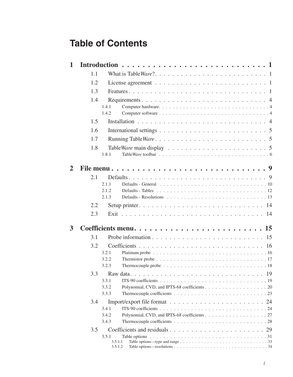 Fluke 9933 User Manual | Page 3 / 64