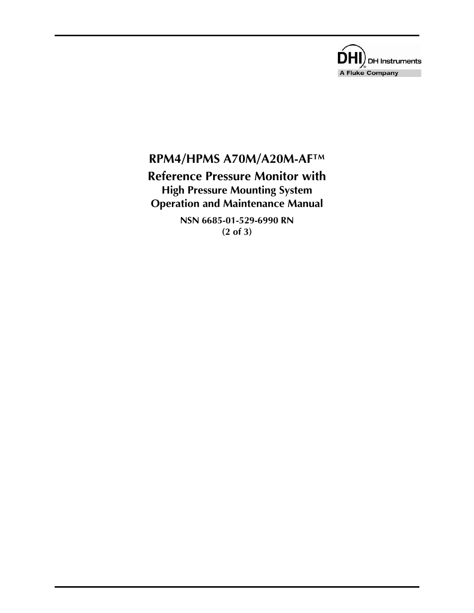 Fluke HPMS User Manual | 148 pages