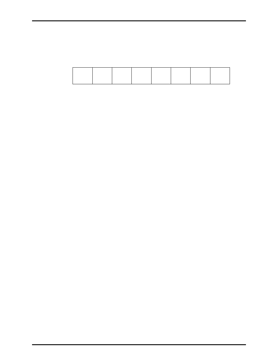 4 ready status register, Ready status register, Table 18. 8 bit ready status register | Fluke HPMS User Manual | Page 110 / 148