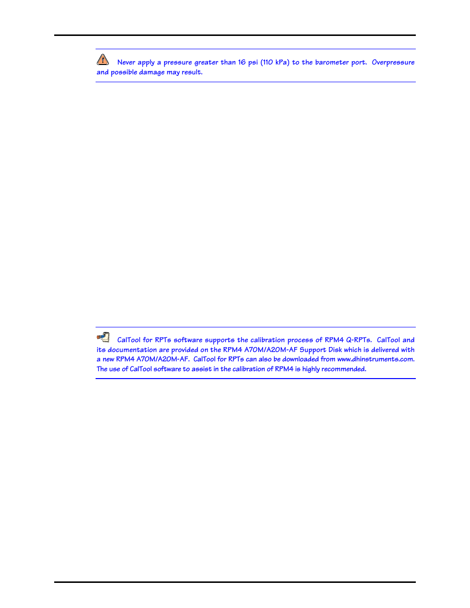3 rpm4 q-rpt calibration, 1 principle, 1 pa and pm coefficients | Rpm4 q-rpt calibration, Principle, Pa and pm coefficients | Fluke HPMS User Manual | Page 117 / 148