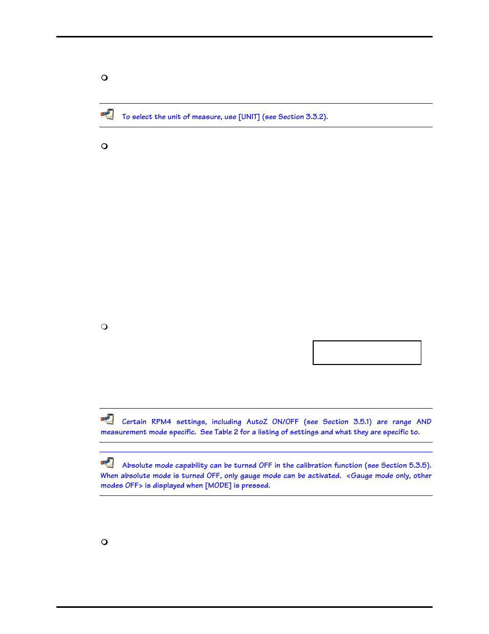 3 [mode, 4 [autorange, Mode | Autorange, 4 [a | Fluke HPMS User Manual | Page 37 / 148