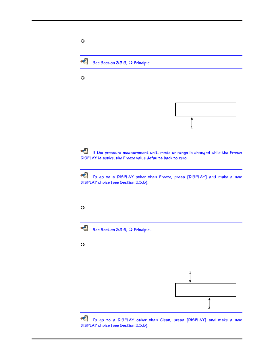 6 freeze, 7 clean, Freeze | Clean | Fluke HPMS User Manual | Page 47 / 148