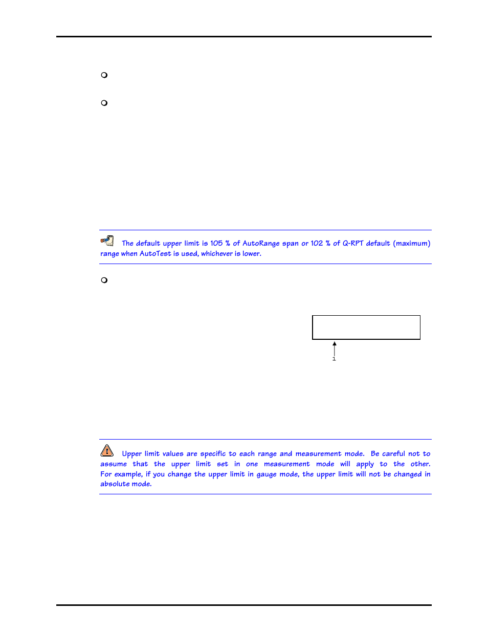 4 <4ul> (upper limit), 1 over pressure function, 4ul> (upper limit) | Over pressure function | Fluke HPMS User Manual | Page 60 / 148