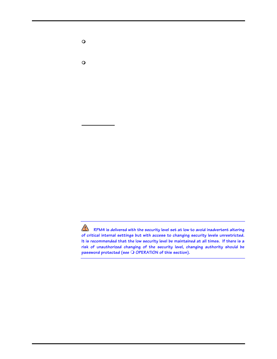 5 <5level> (security), 5level> (security) | Fluke HPMS User Manual | Page 73 / 148