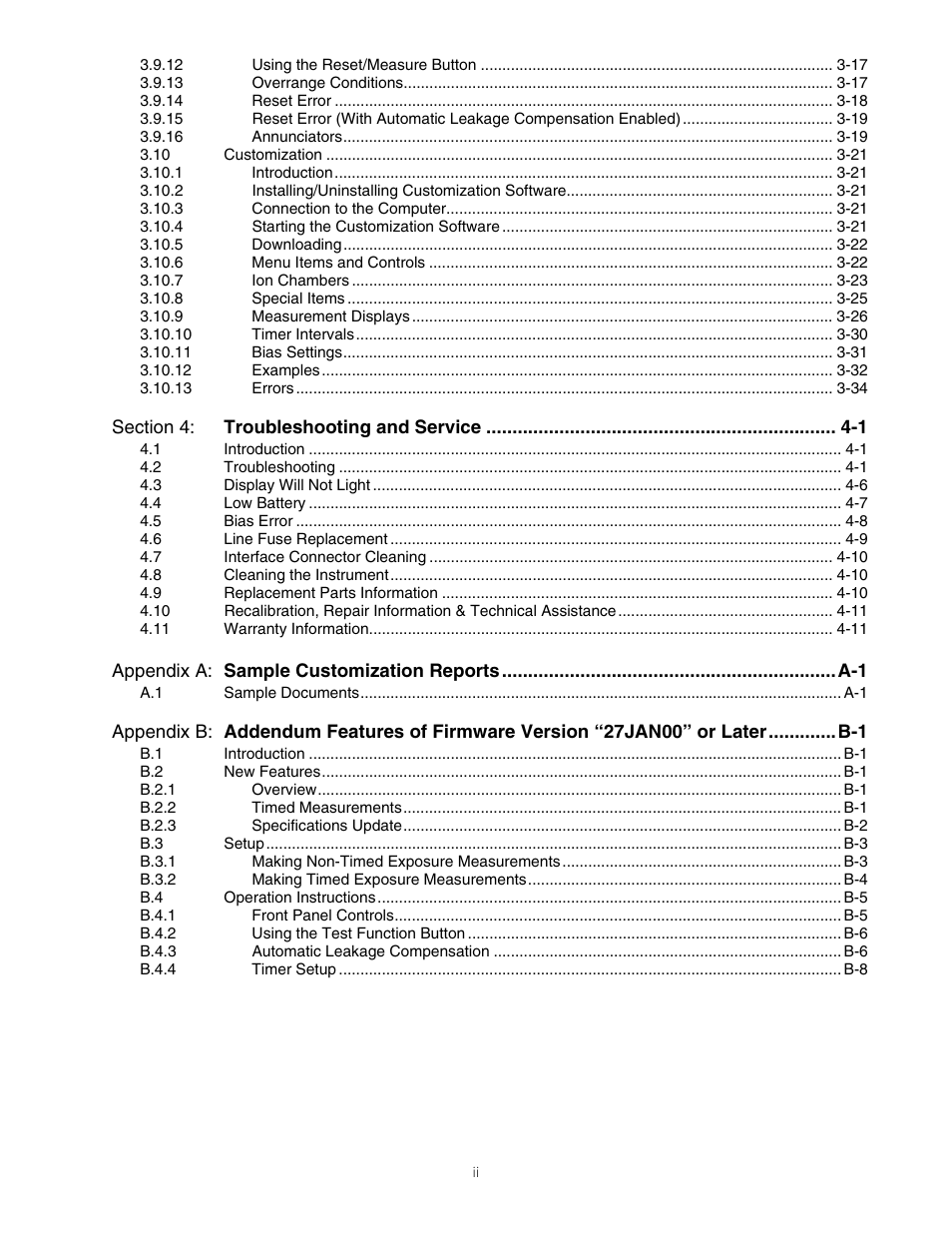 Fluke 35040 User Manual | Page 4 / 94