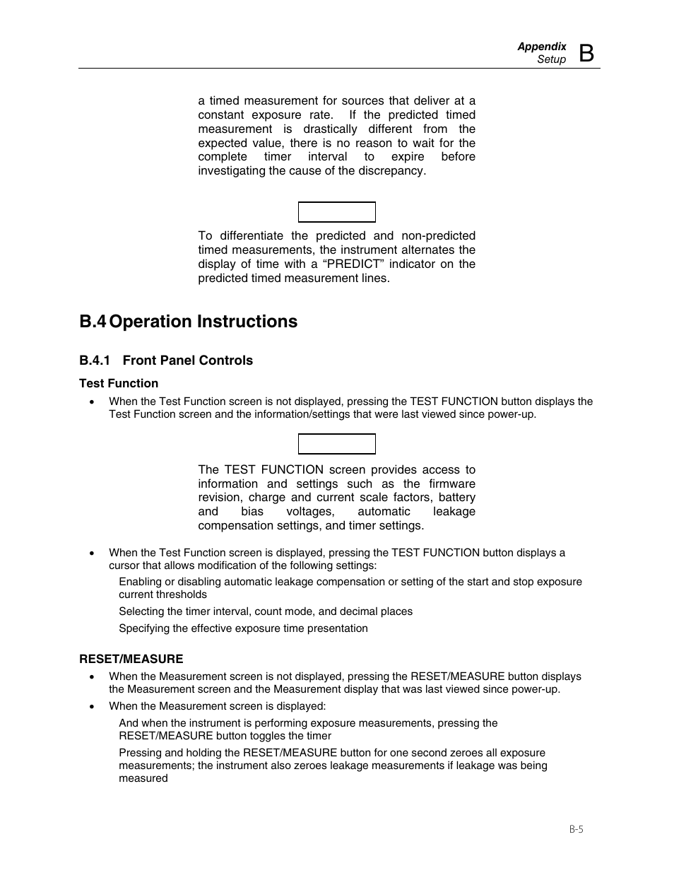 B.4 operation instructions | Fluke 35040 User Manual | Page 81 / 94