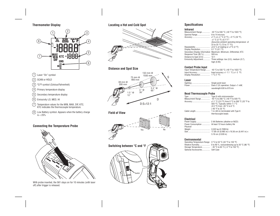 Fluke 561R User Manual | Page 2 / 2