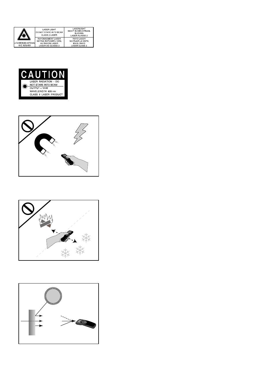 Atenção ( modelos com mira laser ), Cuidados, Introdução | Como funciona, Todos os modelos devem ser protegidos de, Eletricidade estática | Fluke 61 User Manual | Page 4 / 10