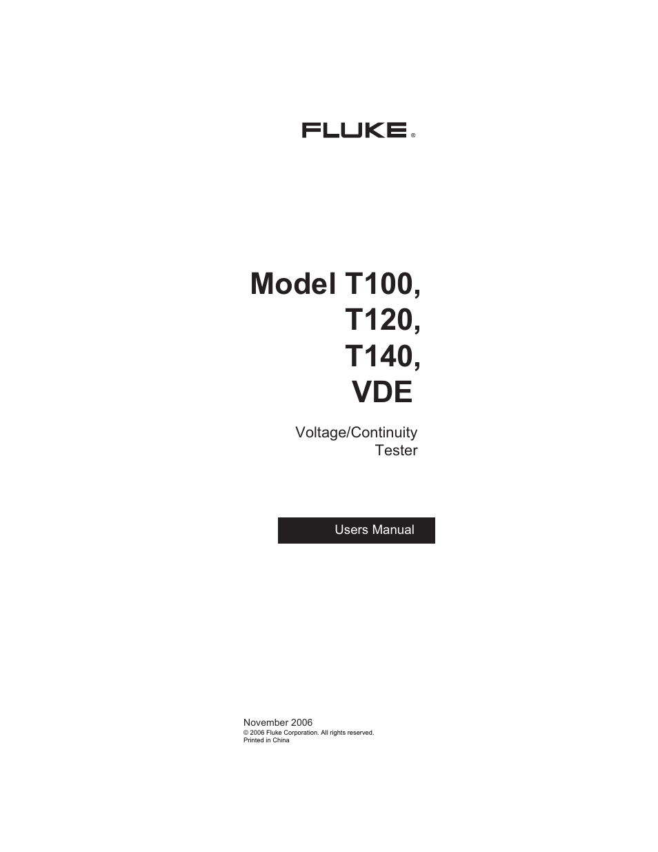 Fluke Fiber Viewer FT140 User Manual | 14 pages