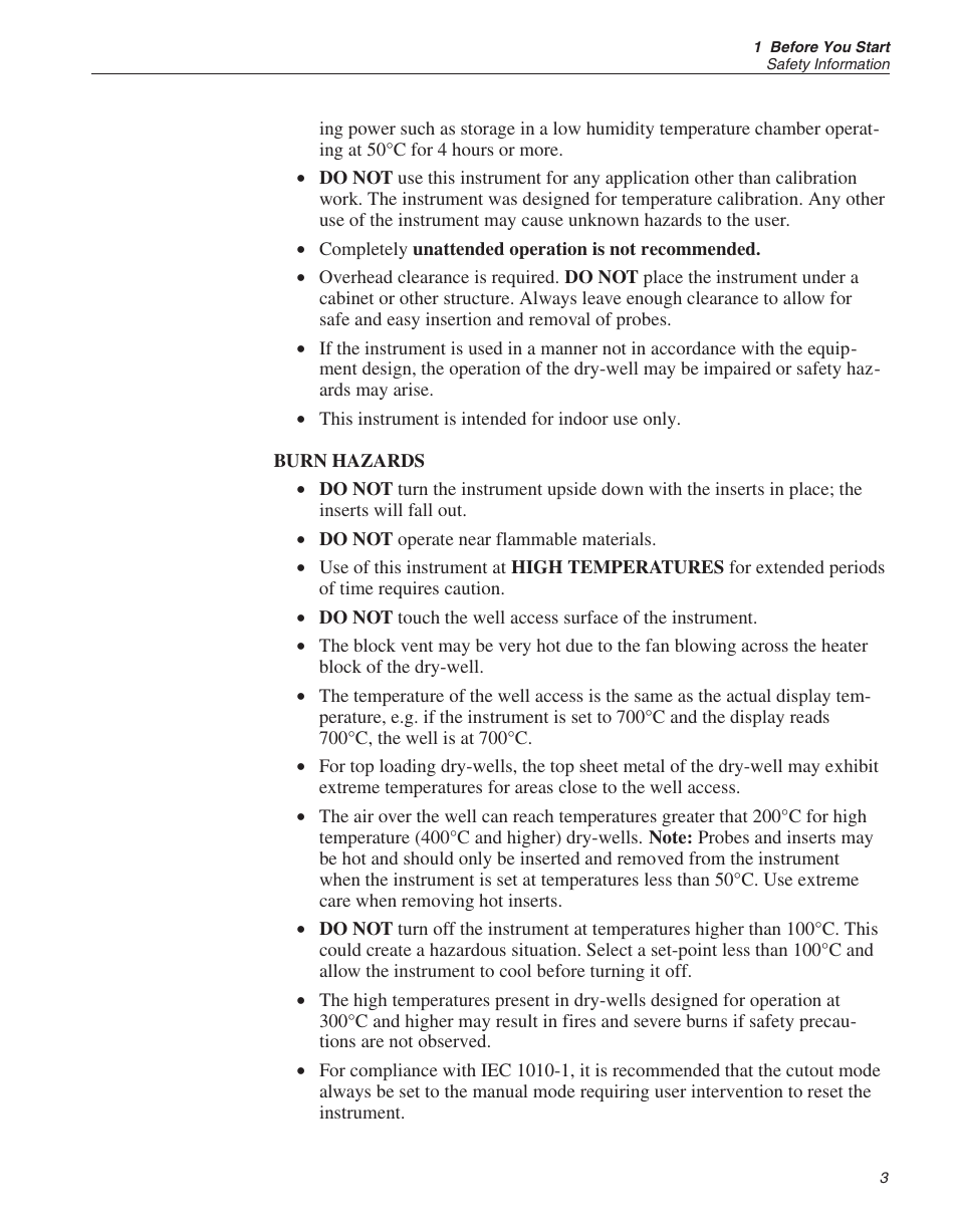 Fluke 9140 Dry-well Calibrator User Manual | Page 10 / 52