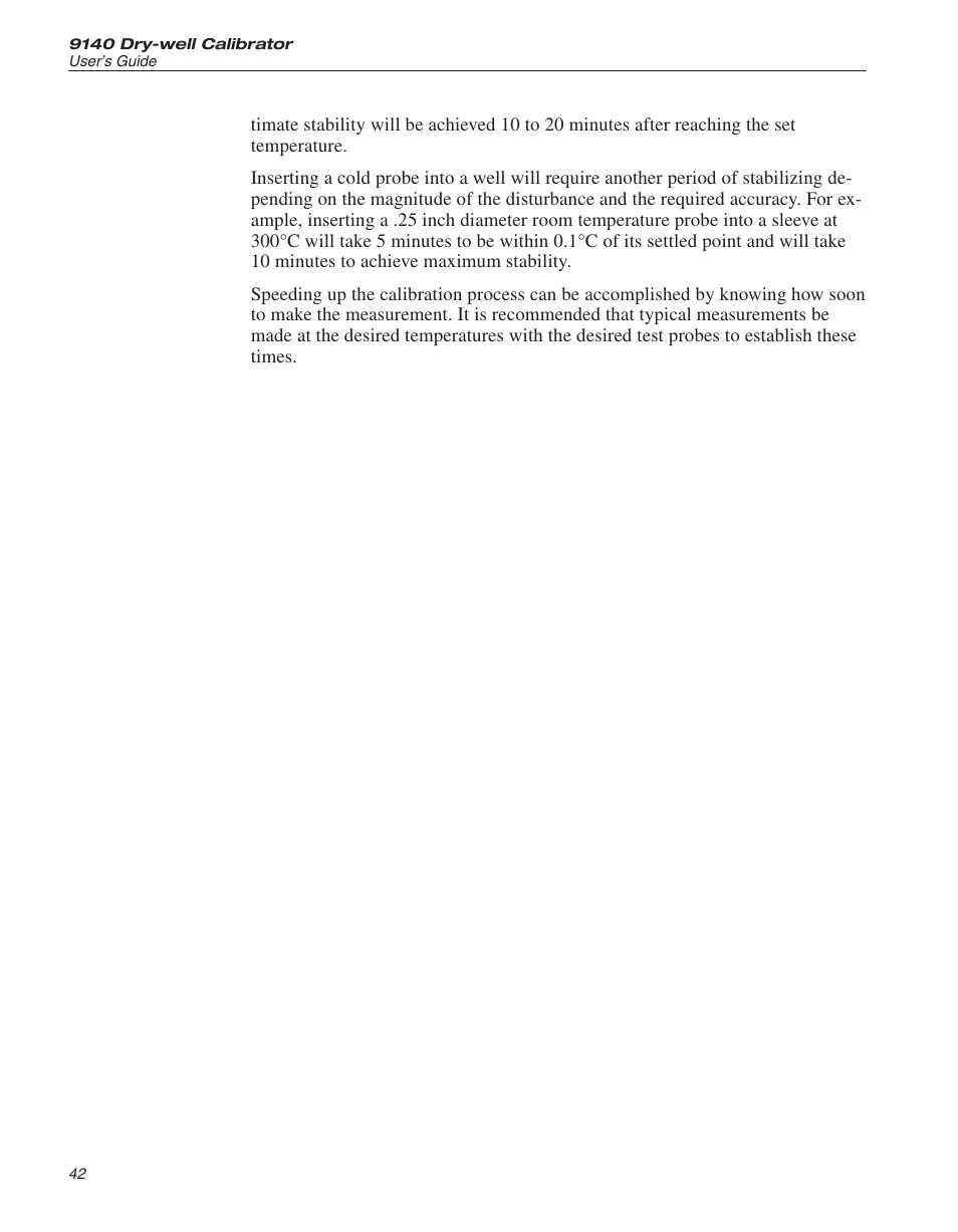 Fluke 9140 Dry-well Calibrator User Manual | Page 46 / 52