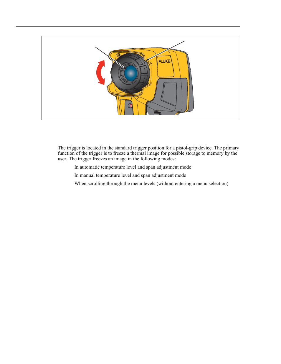 Understanding the trigger, Ti20 | Fluke Ti20 User Manual | Page 16 / 68