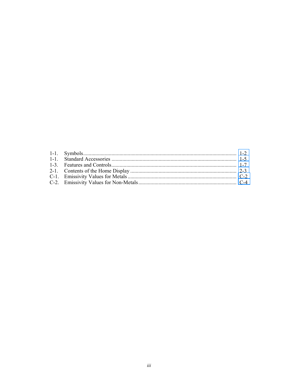 List of tables | Fluke Ti20 User Manual | Page 5 / 68