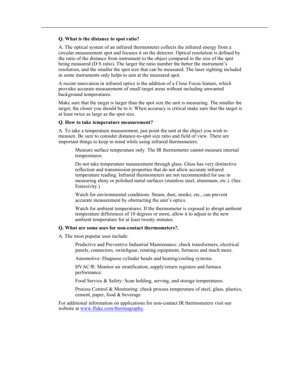 Fluke Ti20 User Manual | Page 59 / 68